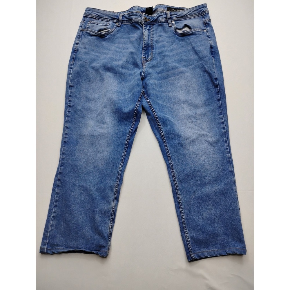 The Perfect Jean TPJ Mens Athletic Fit Jean Mens 42x25 Hemmed Light Wash